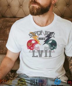 Super Bowl 2023 Travis Kelce 87 & Jason Kelce 62 LVII T Shirt