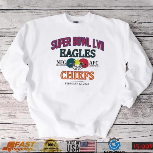 Super Bowl LVII 2023 NFC Champions Vs AFC Champions Shirt