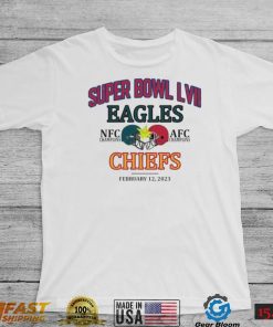 Super Bowl LVII 2023 NFC Champions Vs AFC Champions Shirt