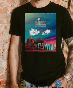 Super Bowl LVII Kansas City Chiefs Vs Philadelphia Eagles 2023 Poster Shirt