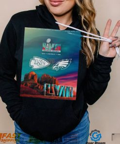 Super Bowl LVII Kansas City Chiefs Vs Philadelphia Eagles 2023 Poster Shirt