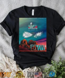 Super Bowl LVII Kansas City Chiefs Vs Philadelphia Eagles 2023 Poster Shirt