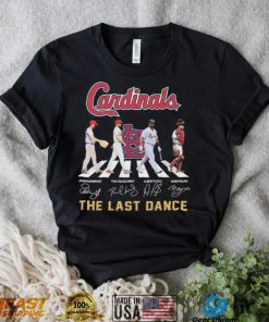 The Last Dance Cardinals Abbey Road Signatures Shirt