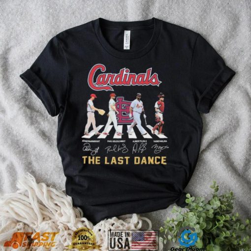 The Last Dance Cardinals Abbey Road Signatures Shirt