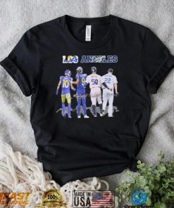 The Los Angeles Sports Team Players Signatures Shirt