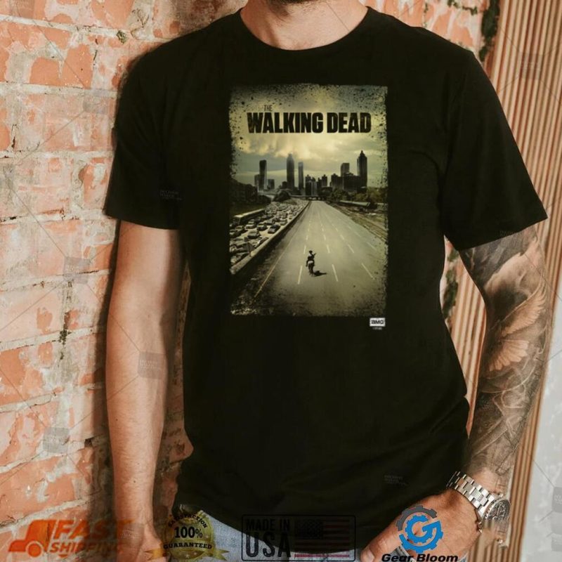 The Walking Dead Season 1 Key Art Adult Short Sleeve T Shirt