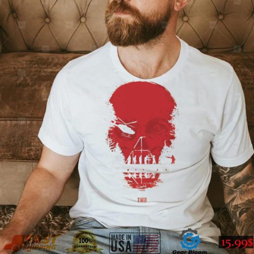 Men’s The Walking Dead Skull Short Sleeve T-Shirt – Adult Sizes