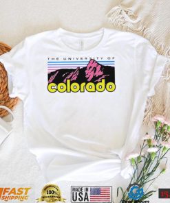 The university of Colorado T shirt