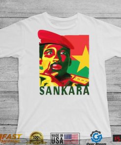 Thomas Sankara African Marxist Revolutionary Cartoon Style Gamer Cult Meme Movie Music Cool Shirt