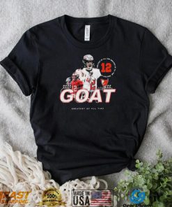 Tom Brady The Greatest Of All Time Aaron Rogers Patrick Mahomes NFL Shirt