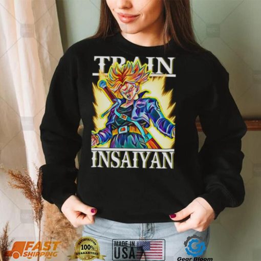 Train Insaiyan Super Saiyan Future Trunks Dragon Ball shirt