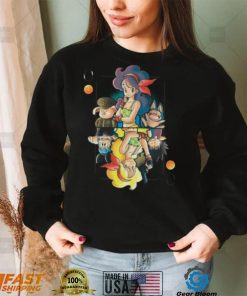 Transformer Card Bulma Goku Dragon Ball shirt