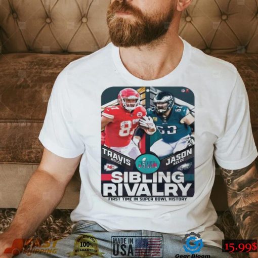 Travis Kelce Vs Jason Kelce Sibling Rivalry Shirt