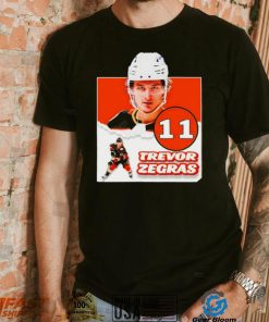2023 Trevor Zegras Anaheim Ducks T-Shirt – Show Your Support!