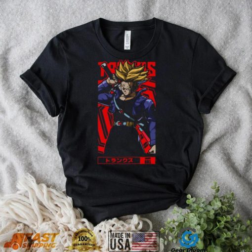 Trunks Dragon Ball Z Anime Otaku Design shirt