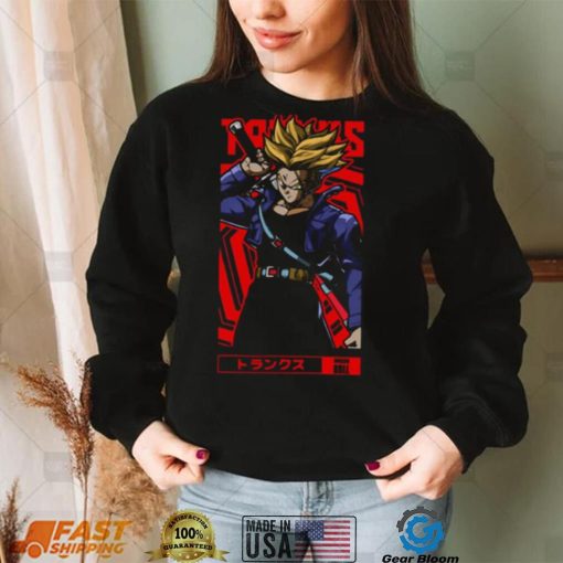 Trunks Dragon Ball Z Anime Otaku Design shirt