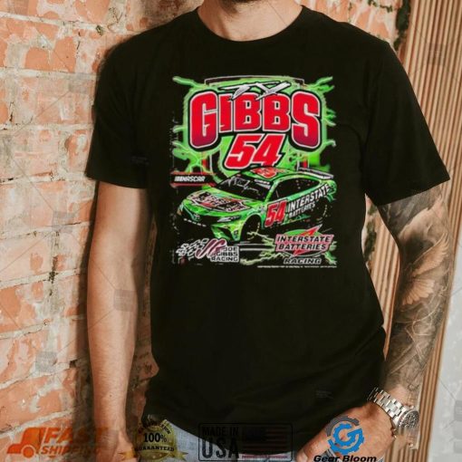 Ty Gibbs Joe Gibbs Racing Team Collection Interstate Batteries Car T Shirt