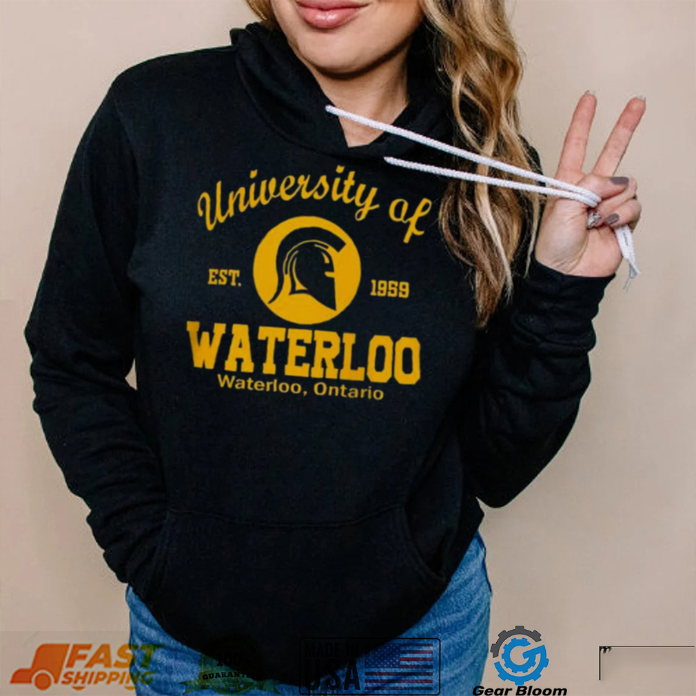 University of est 1959 waterloo ontario shirt