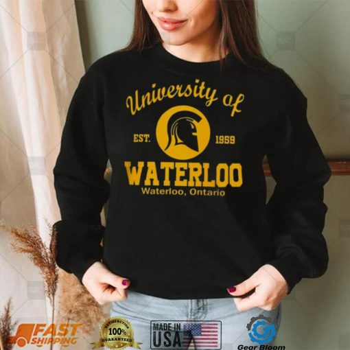 University of Waterloo Ontario Est. 1959 T-Shirt | Show Your School Pride