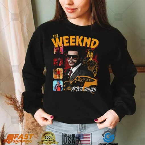 Vintage The Weeknd After Hours Til Dawn Music Concert 2022 T Shirt