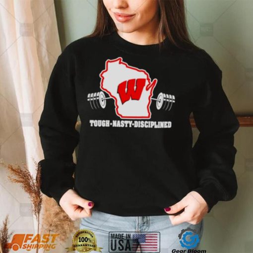 Wisconsin Badgers Basketball Shirt – Tough, Nasty, Disciplined Design