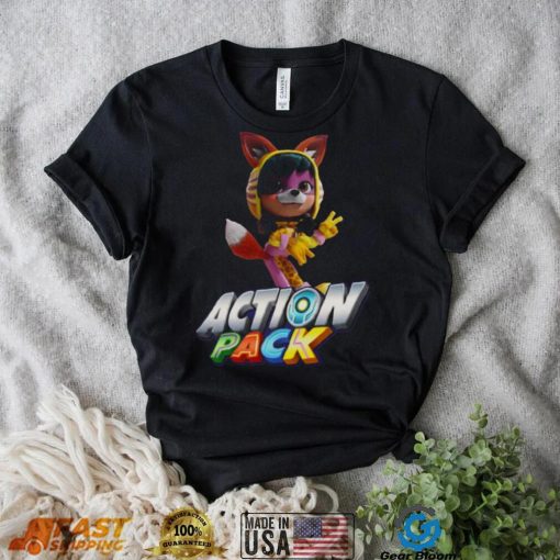 Wren’s Animal Power Action Pack shirt