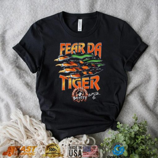 Men’s Black Cincinnati Bengals Fear Da Tiger T-Shirt