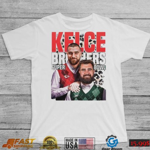 Kelce Brothers Kelce Super Bowl Lvii Shirt