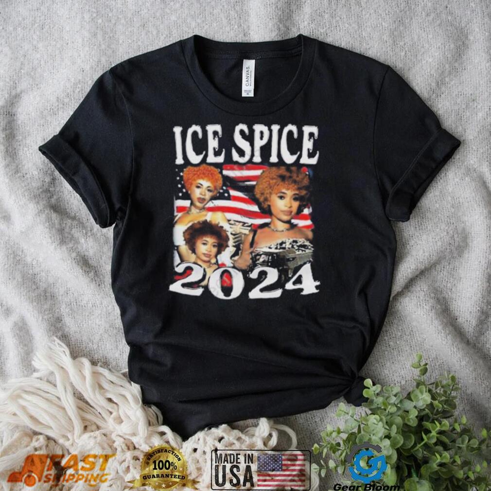 official memeabletees merch ice spice 2024 shirt black Gearbloom