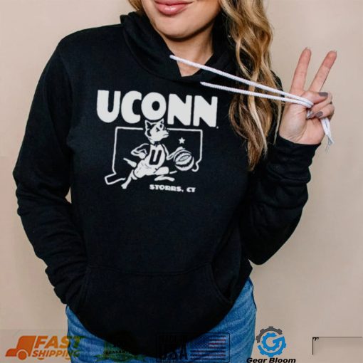 uConn hoops logo shirt