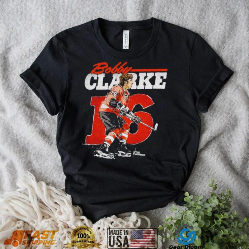 16 Bobby Clarke Philadelphia shirt