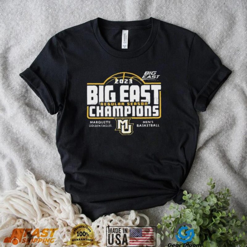2023 Big East Regular Season Champions Marquette Golden Eagles Men’s Basketball shirt