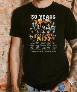 50 Years 1973 2023 Kiss Signatures Shirt