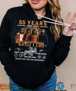 55 Years 1968 2023 Led Zeppelin Signatures Shirt
