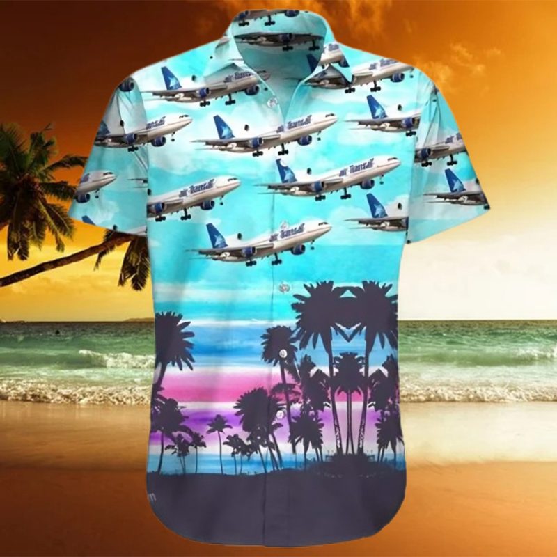 Air Transat Lockheed L 1011 385 1 14 Tristar 150 Hawaiian Shirt Outfit