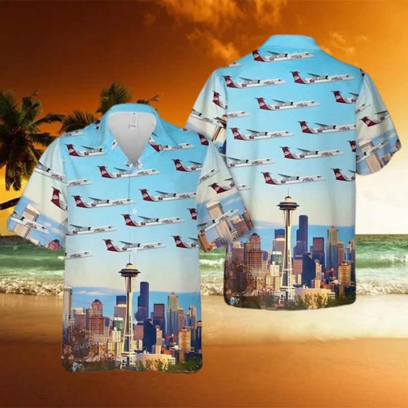 Alaska Airlines Q400 Um Hawaiian Shirt Outfit