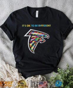 Atlanta Falcons Autism It’s Ok To Be Different shirt