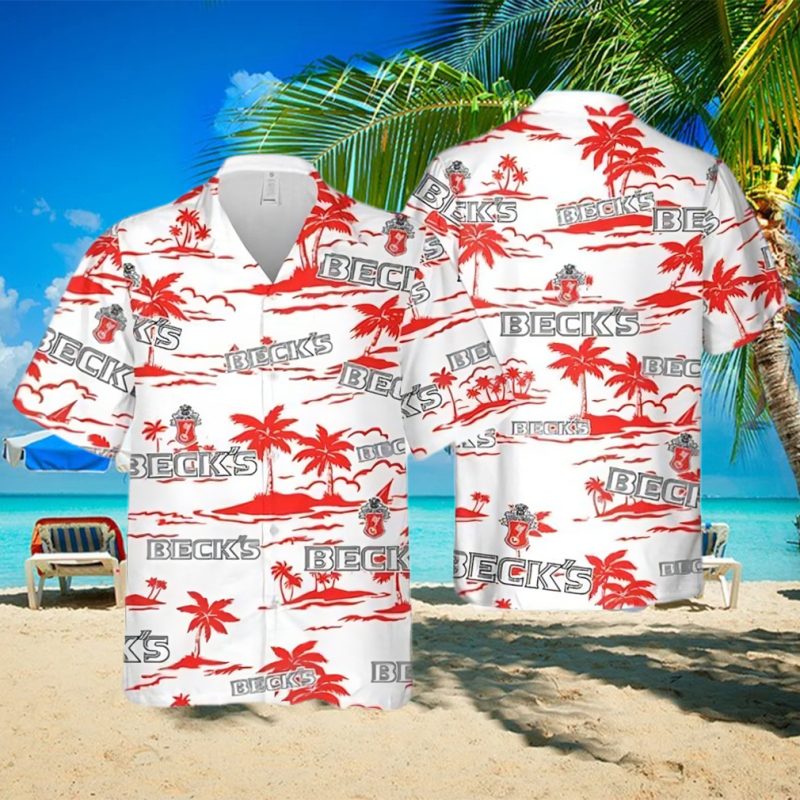 Beck’s Beer Hawaiian Shirt Beach Gift For Friend