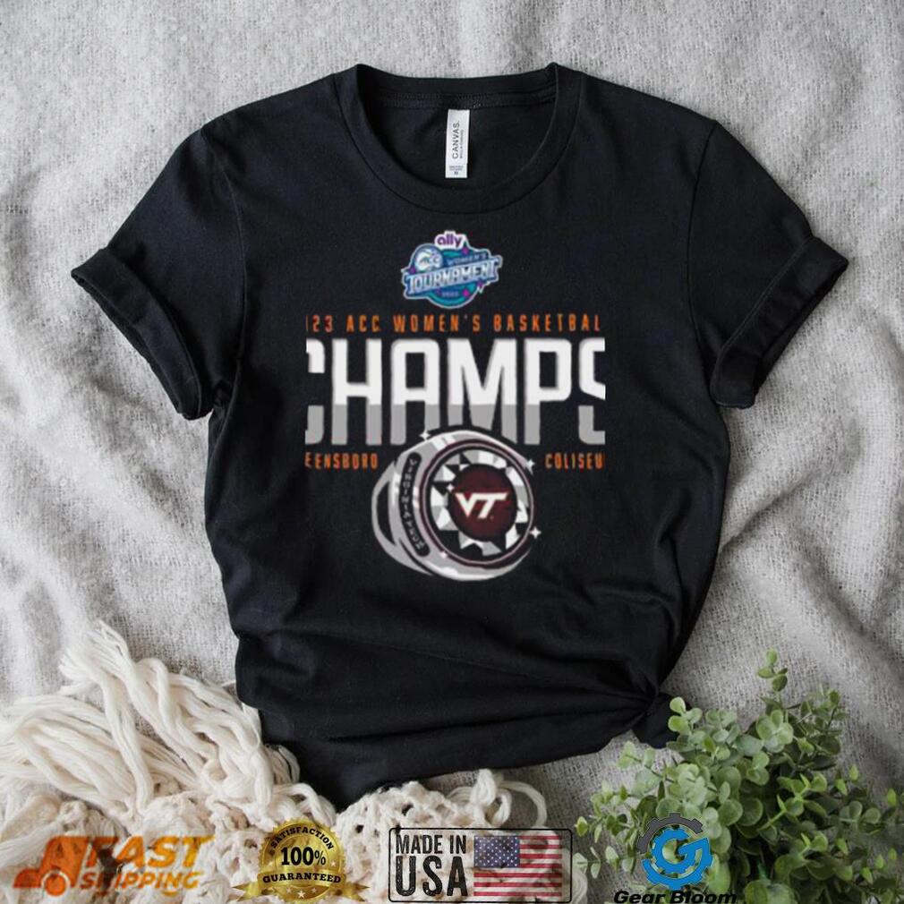 Blue 84 Virginia Tech Hokies ACC Women's Basketball Champions T Shirt ...