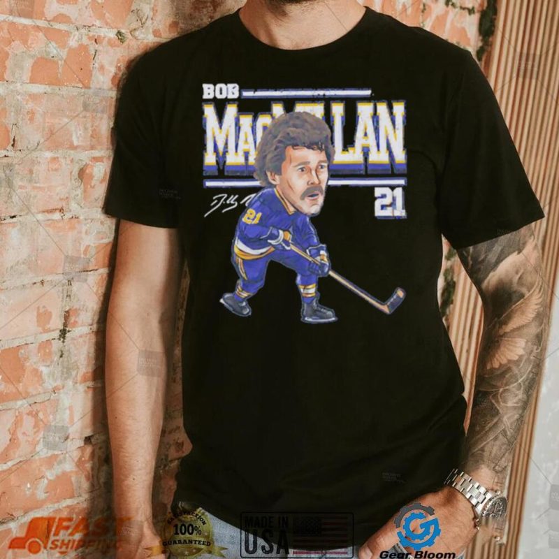 Bob MacMillan St. Louis Cartoon t shirt