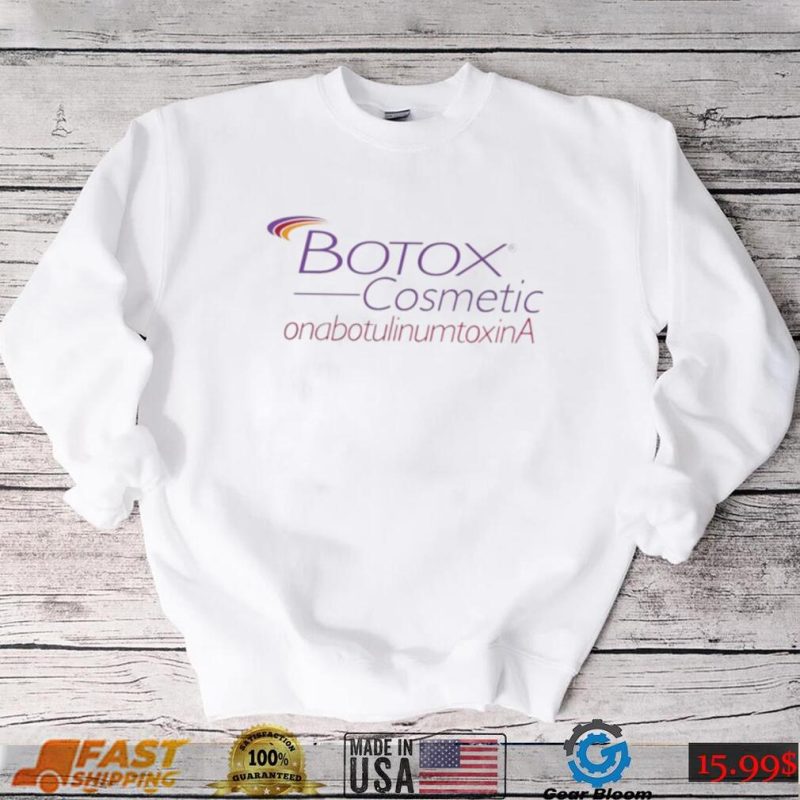 Botox Cosmetics onabotulinumtoxina shirt