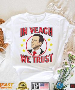 Brett Veach in veach we trust shirt