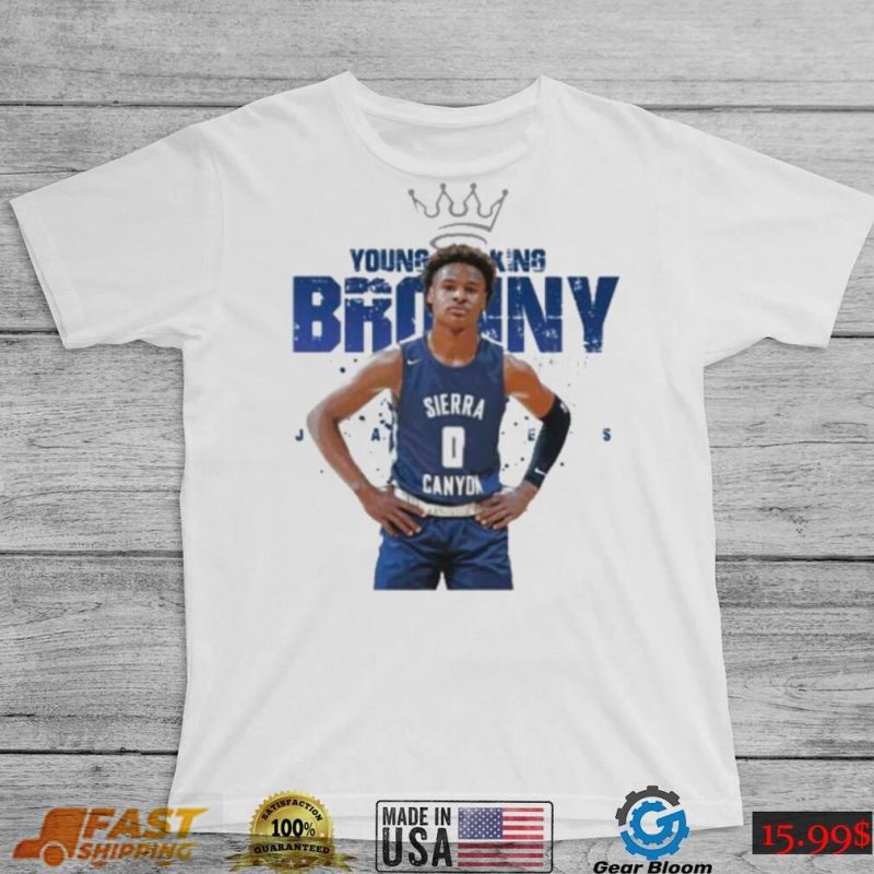 Bronny James Sierra Canyon Basketball Sweatshirt