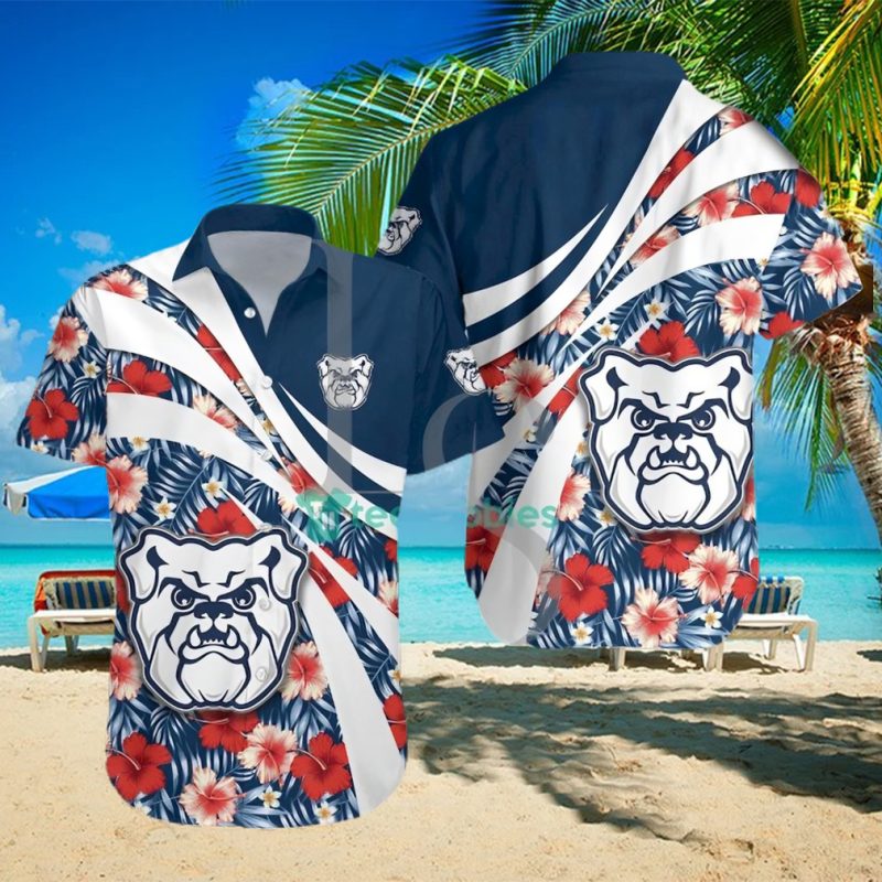 Butler Bulldogs NCAA Hibiscus Tropical Flower Hawaiian Shirt