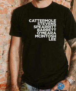Cattermole Stevens Spearritt Barrett O Meara Mcintosh Lee Shirt