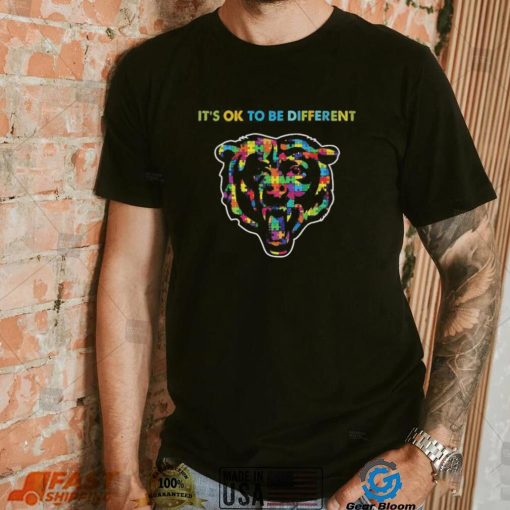 Chicago Bears Autism It’s Ok To Be Different shirt