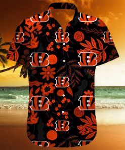 Cincinnati Bengals Football Aloha Hawaiian Shirt