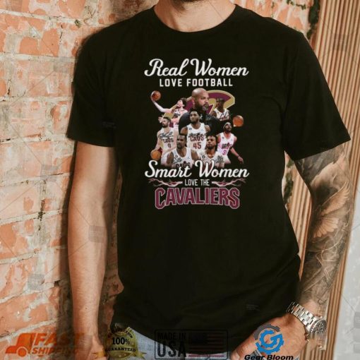 Cleveland Cavaliers real women love basketball smart women love the 2023 signatures shirt