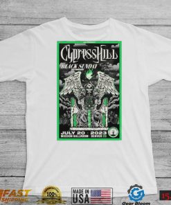 Cypress Hill Black Sunday 30th Anniversary Ballroom Denver Co 2023 T shirt