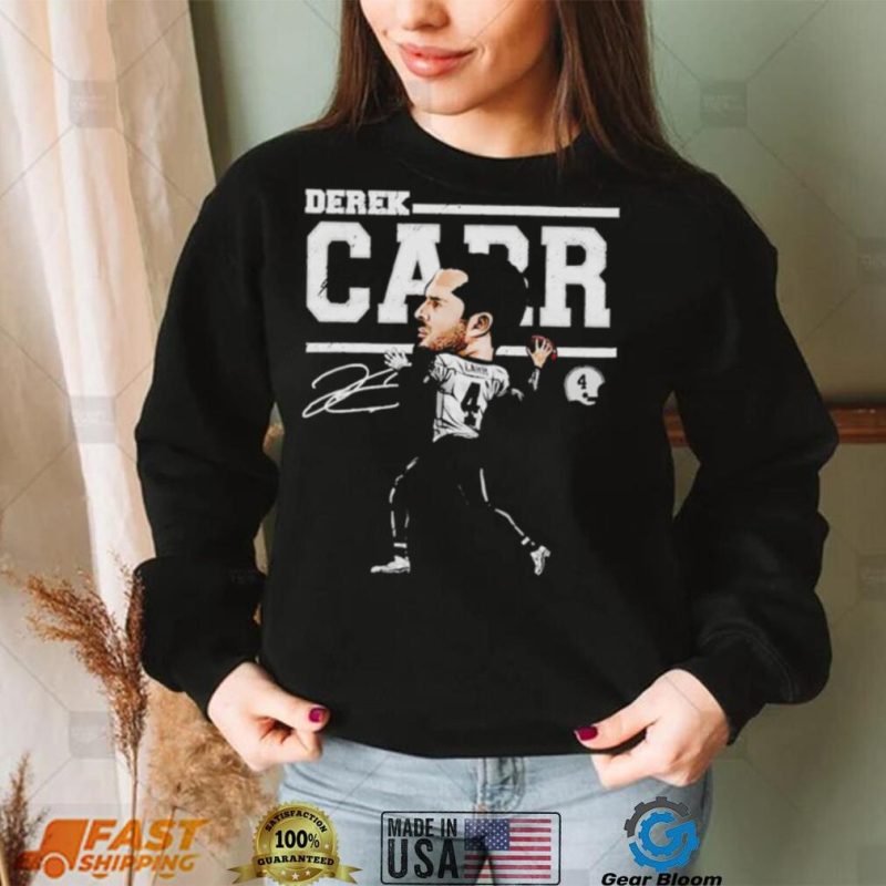 Derek Carr New Orleans Cartoon signature shirt